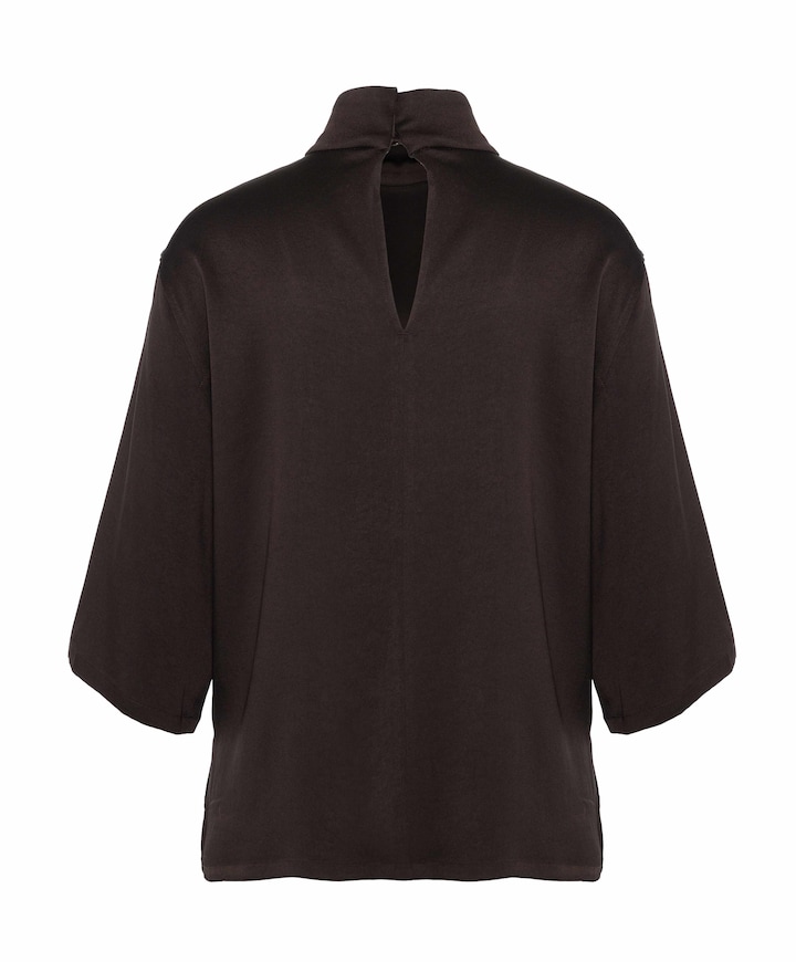 Dames blouse bruin