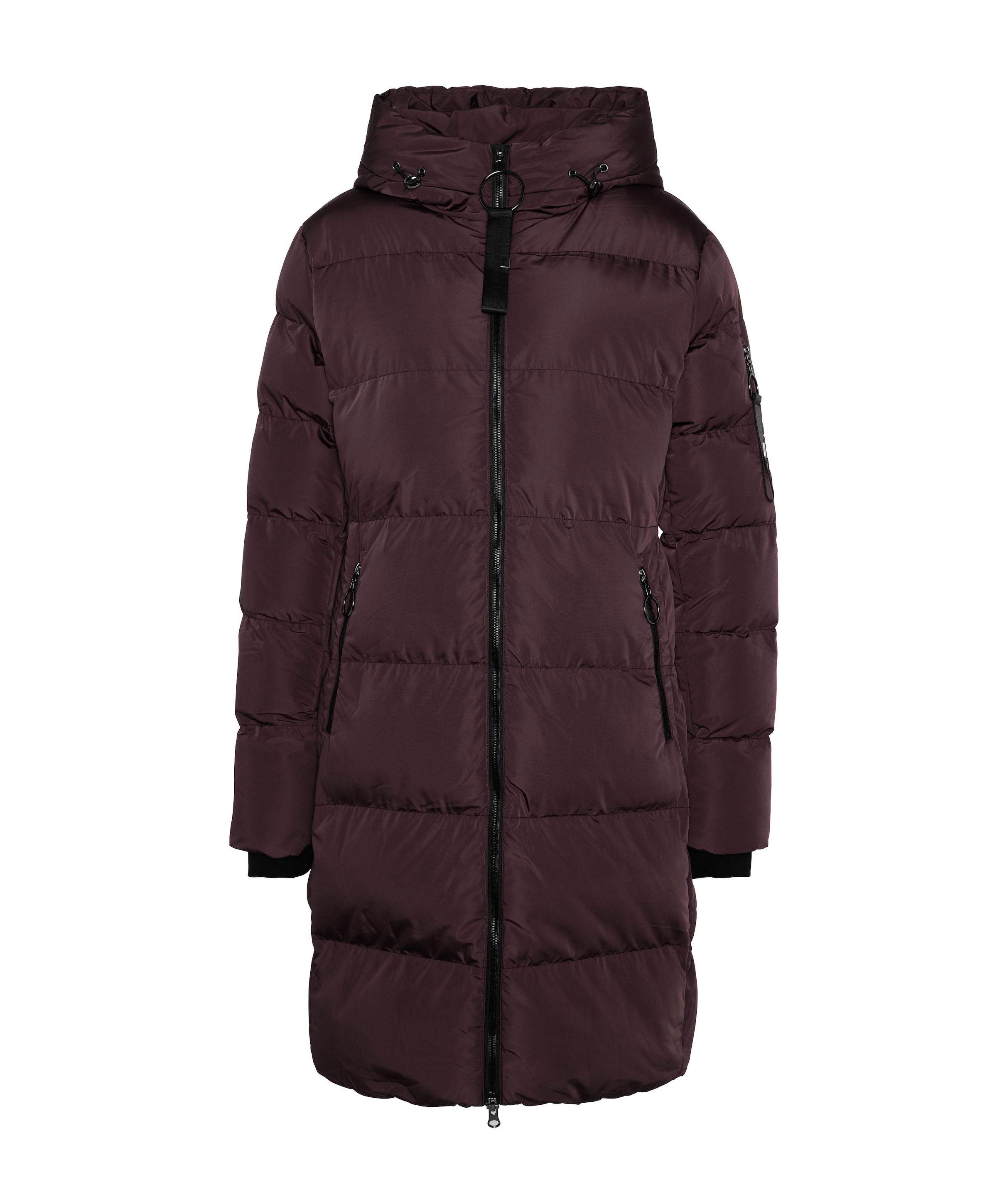 Dames jas bordeaux