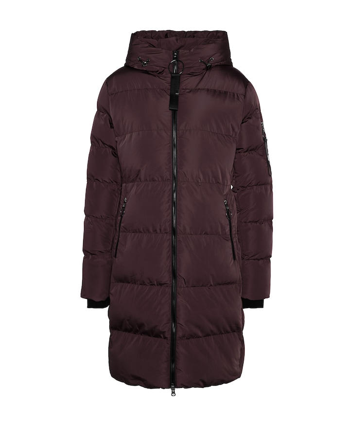 Dames jas bordeaux