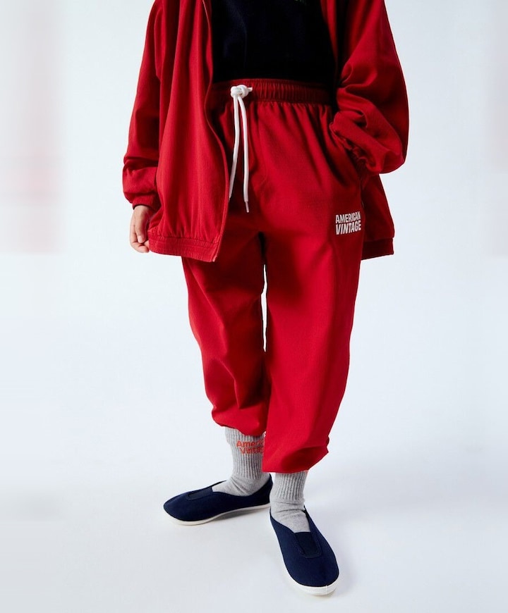 Dyffow uniseks pantalon  rood