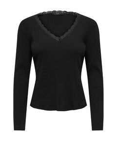 Dames longsleeve zwart