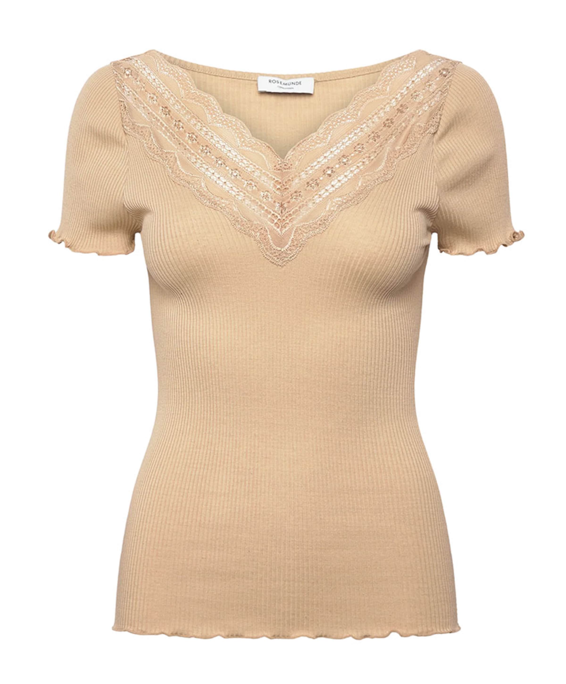 Dames t-shirt beige
