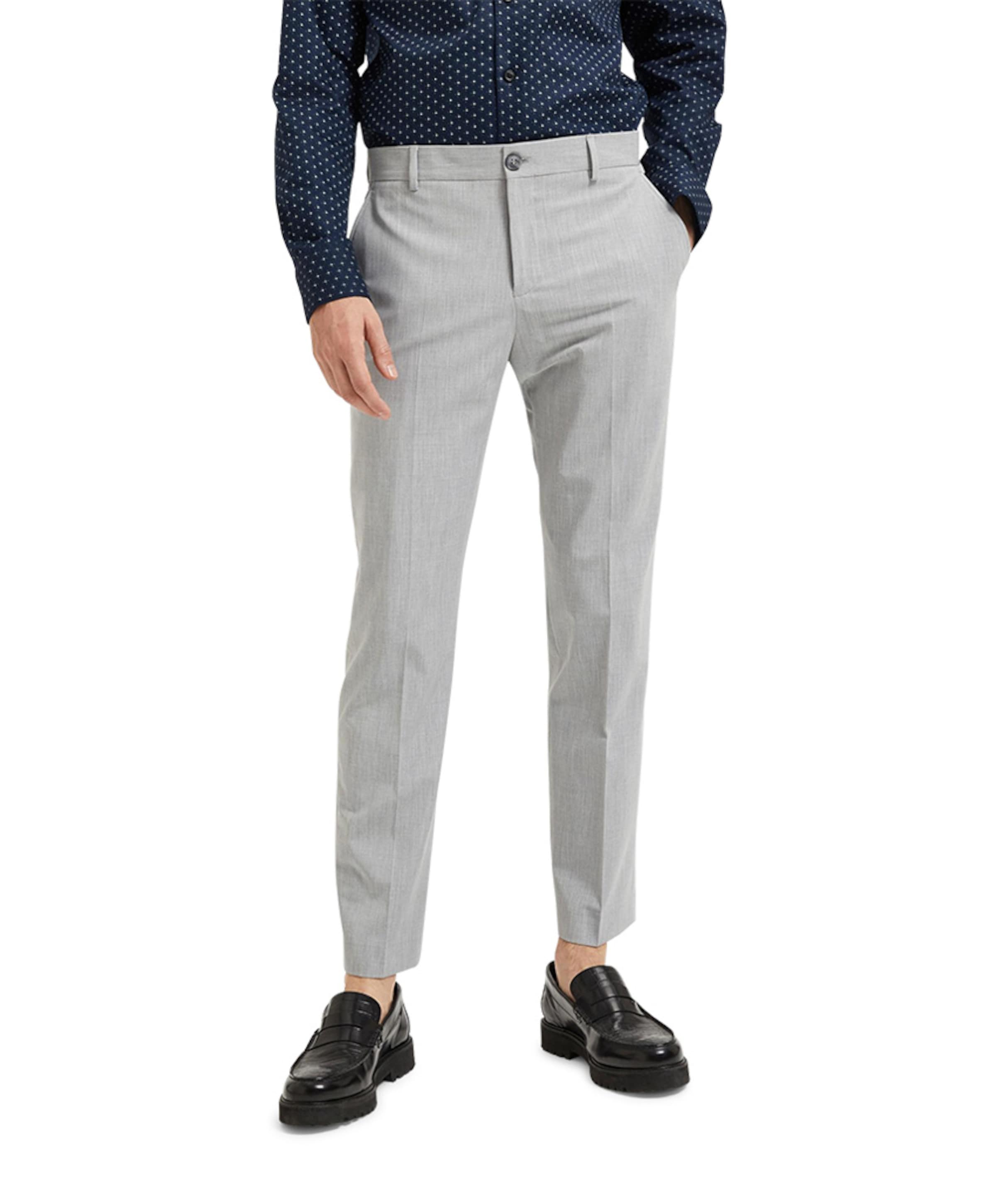 SLHSLIM-LIAM TRS FLEX NOOS heren pantalon grijs