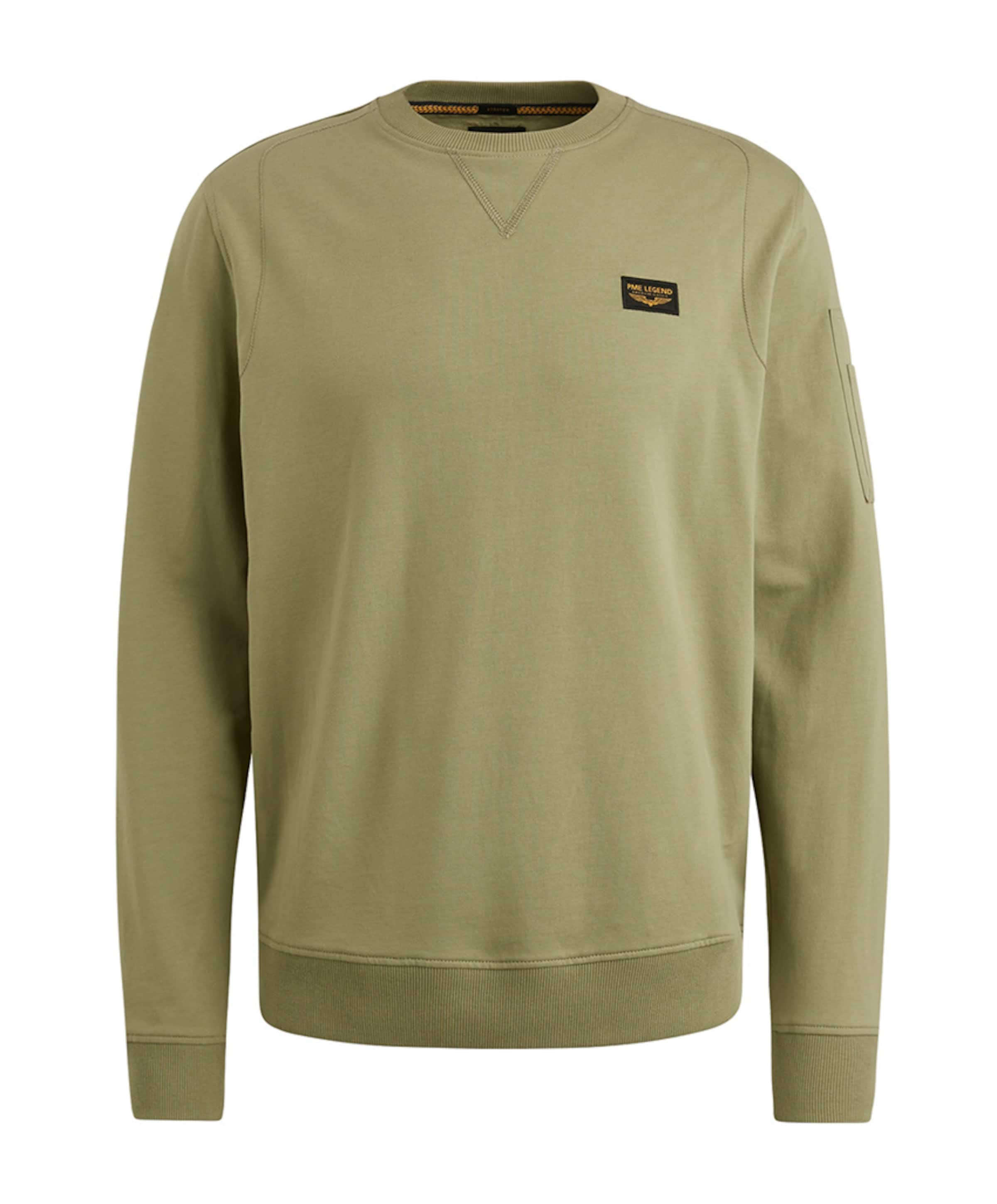 Heren longsleeve groen