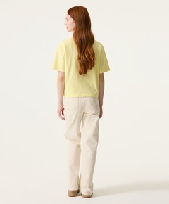 Meisjes t-shirt geel