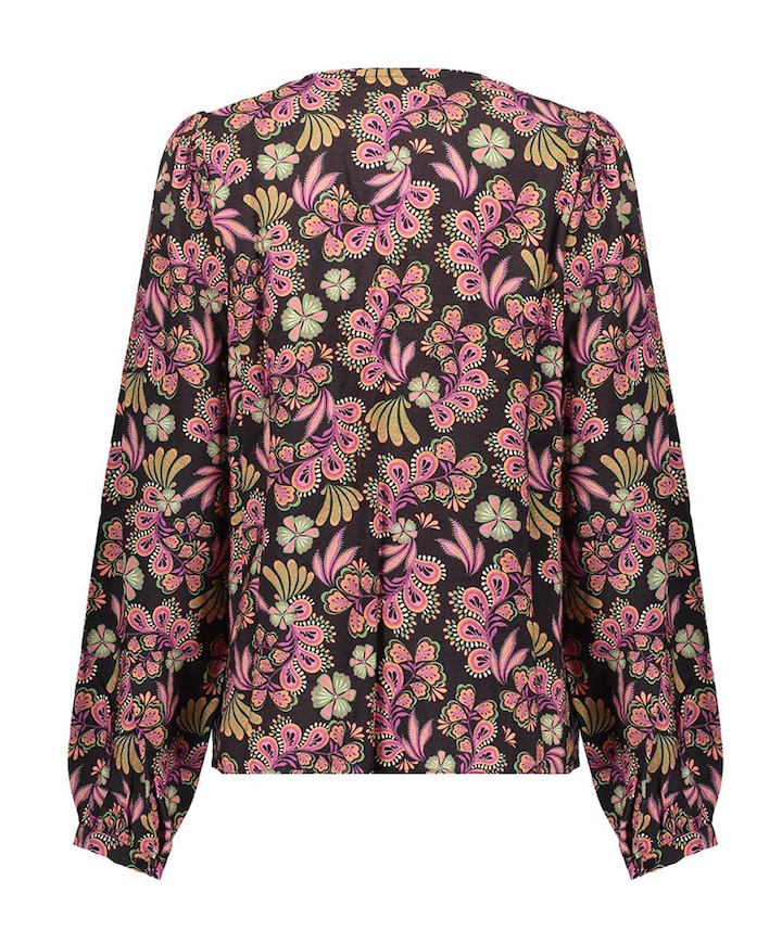 Dames blouse zwart