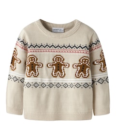 Meisjes trui beige