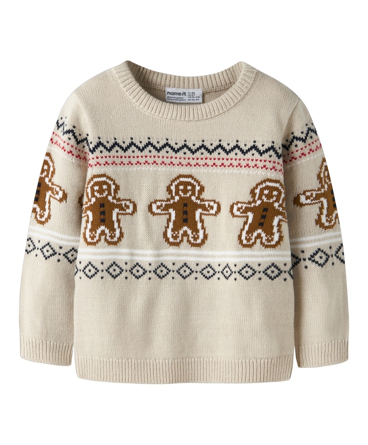 Meisjes trui beige