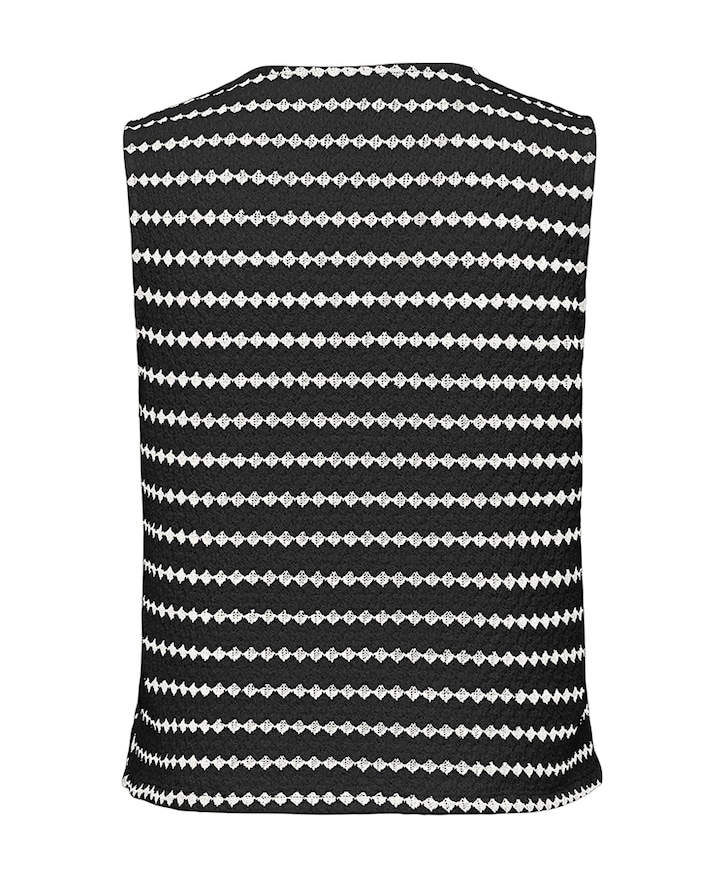 Gilet zwart