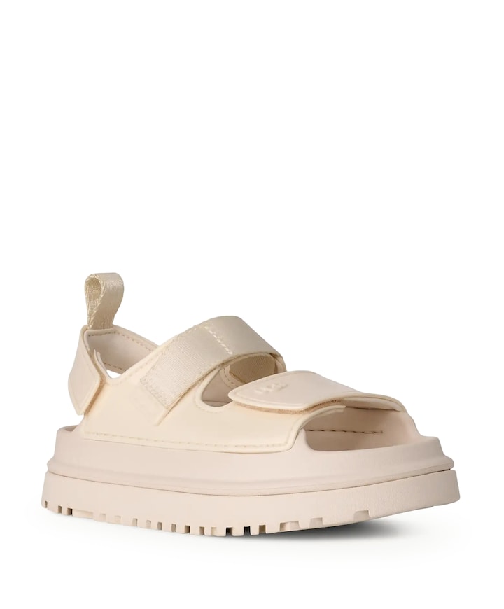 K GOLDENGLOW GLOSSY SPARKLES meisjes sandalen ecru