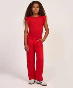 Weva Pants meisjes broek rood