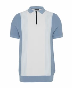 Heren polo blauw