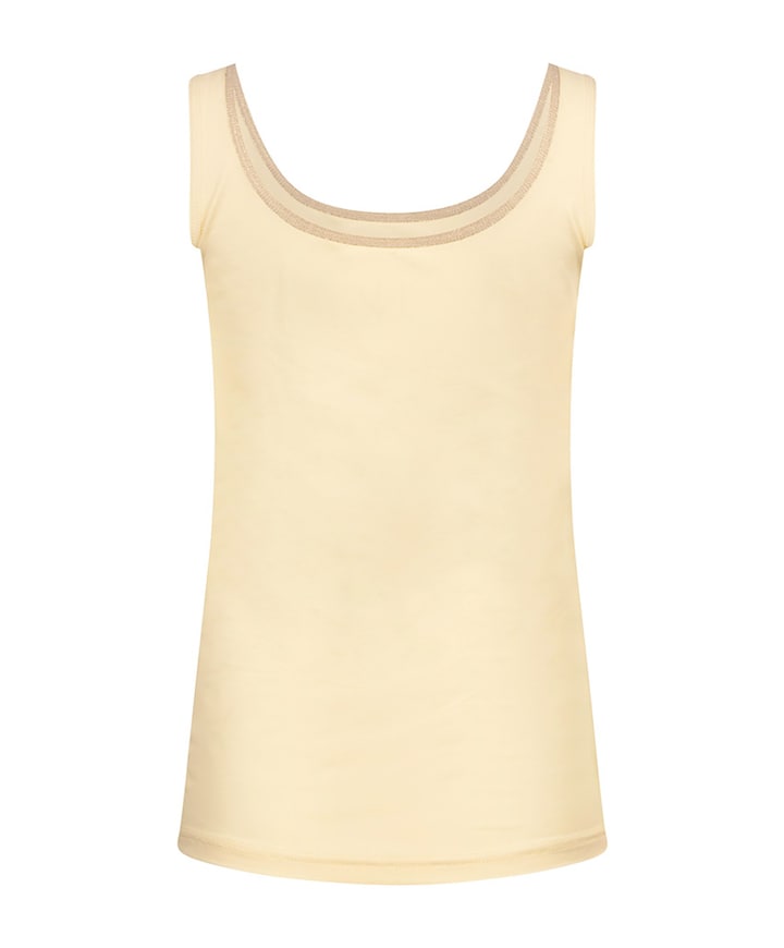 Dames top geel