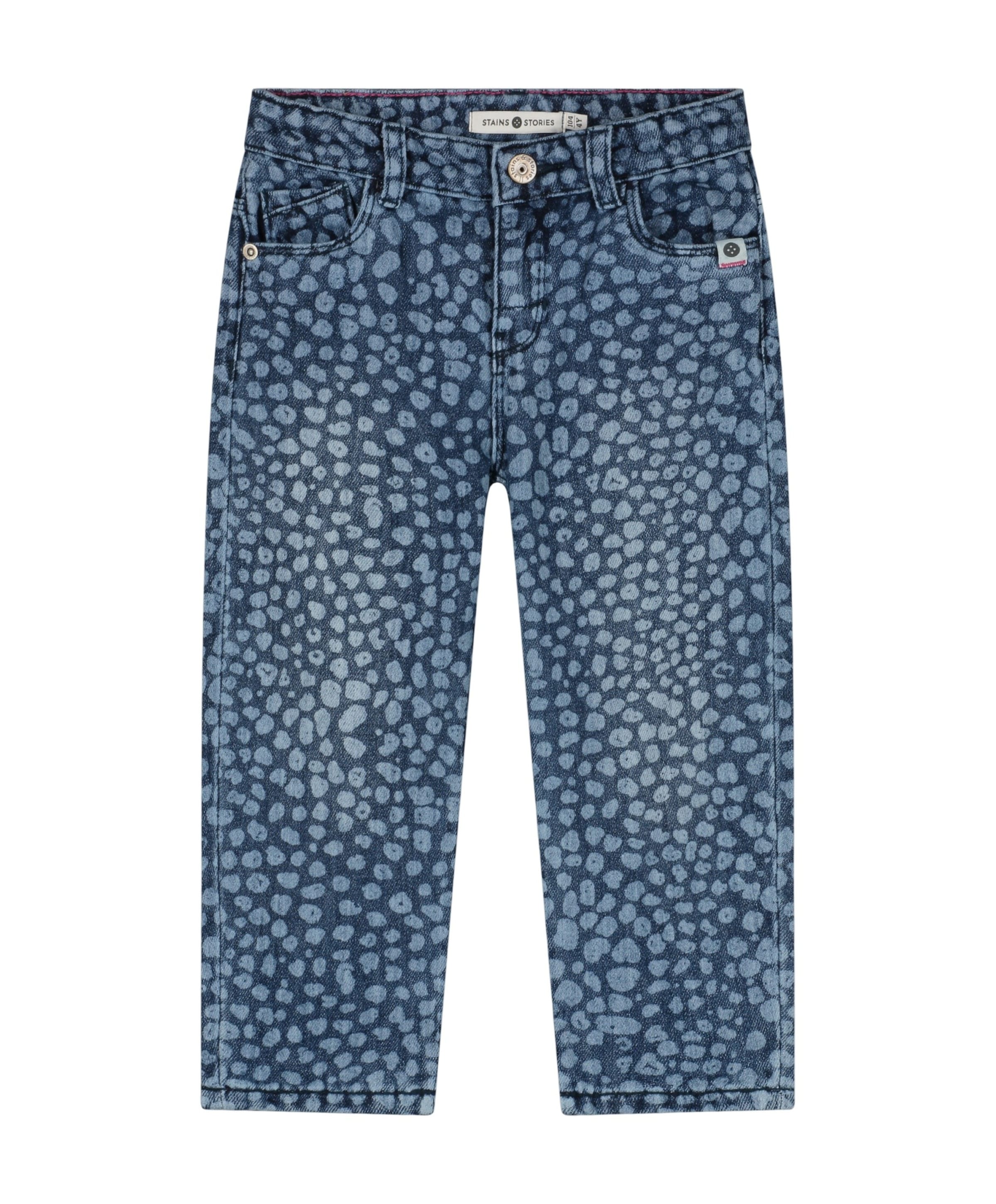 Paperback meisjes jeans blauw