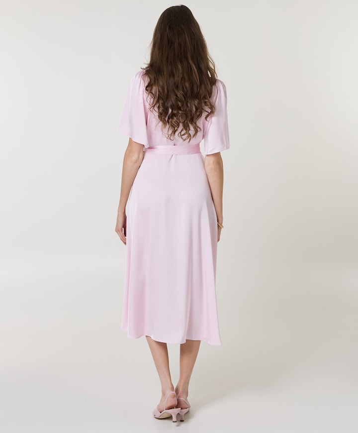 Dames jurk roze
