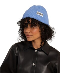 Dames muts blauw