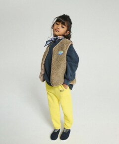 Uniseks gilet  bruin