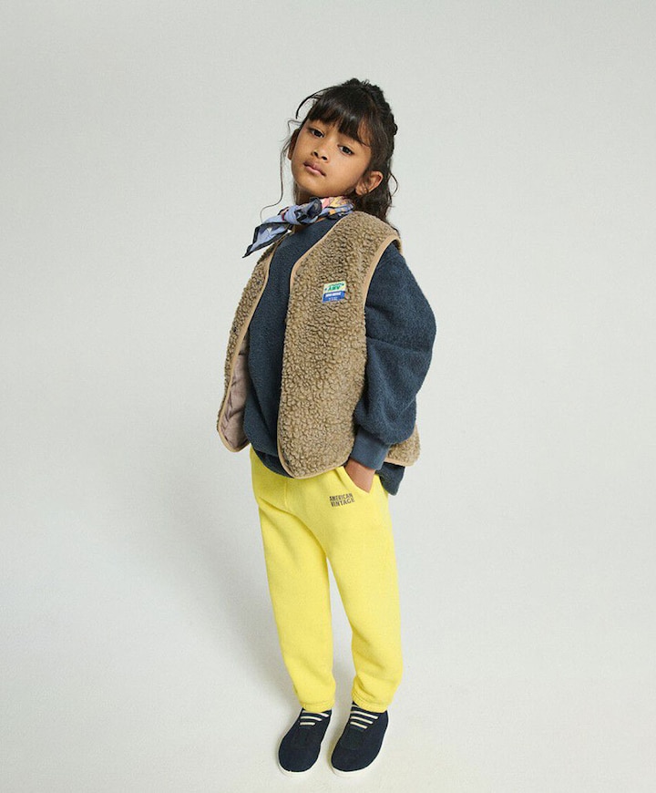 Uniseks gilet  bruin