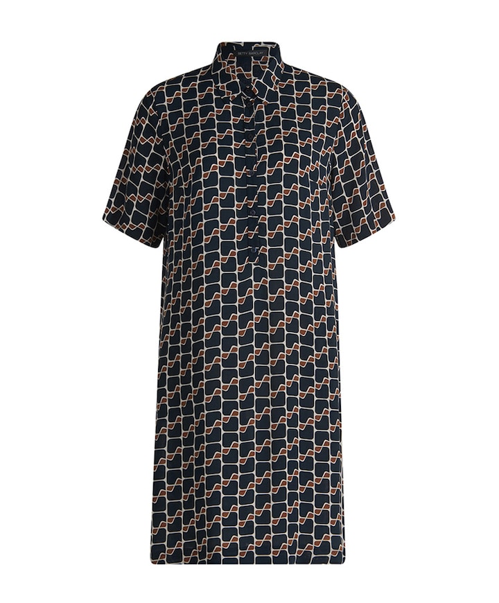 Dames jurk blauw
