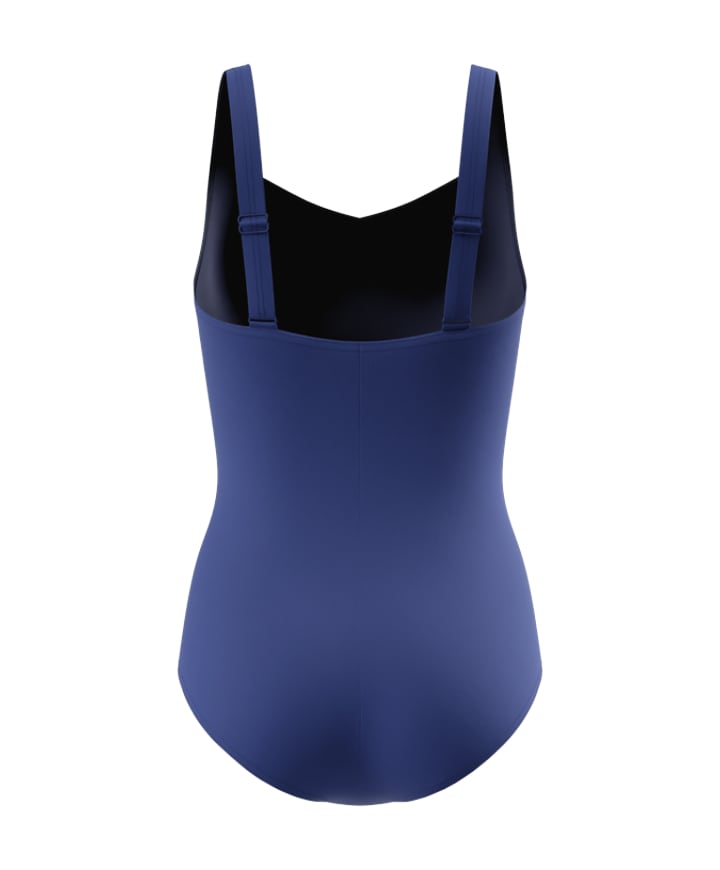 Dames badpak blauw