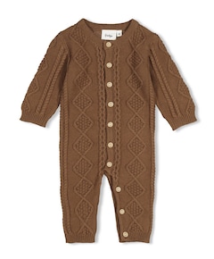Uniseks babypakje  bruin