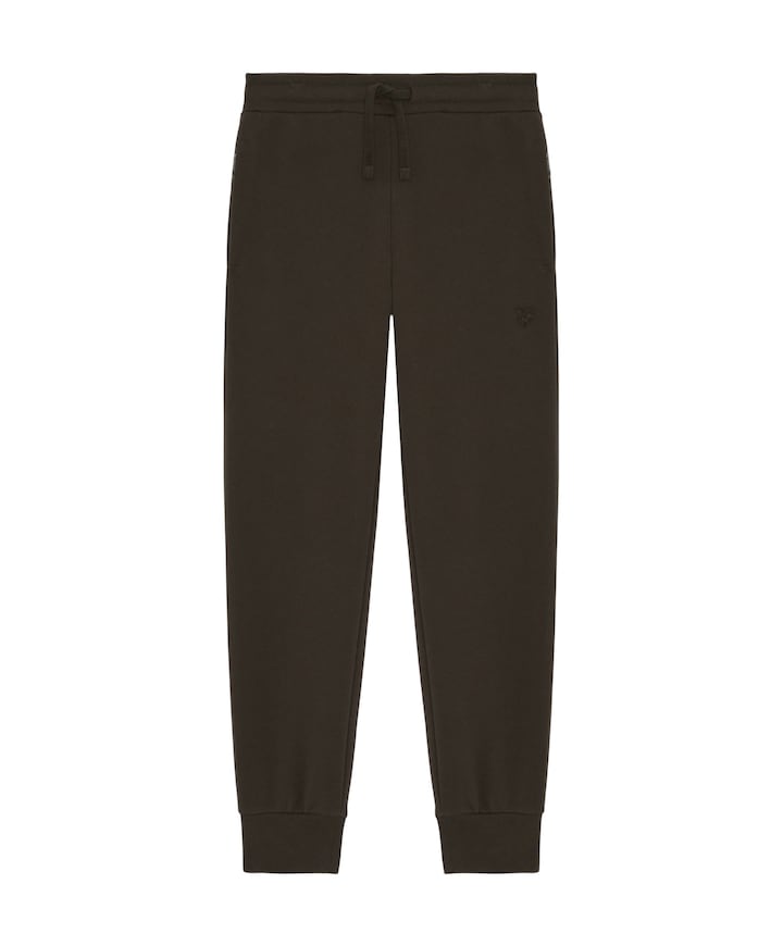 Heavy Weight Sweatpant jongens broek bruin