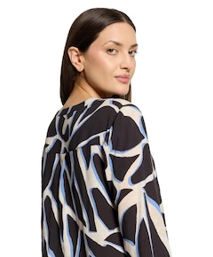 Dames blouse grijs