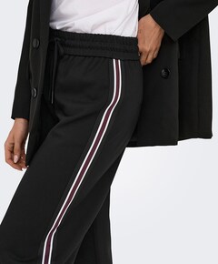 ONLPOPTRASH-TADIA MW X-WIDE TAPE PN dames broek zwart