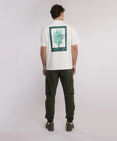 Heren T-shirt ecru