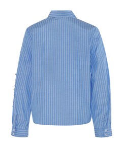 Dames blouse blauw