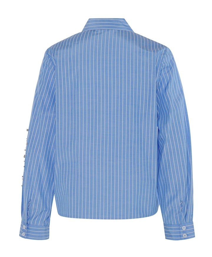 Dames blouse blauw
