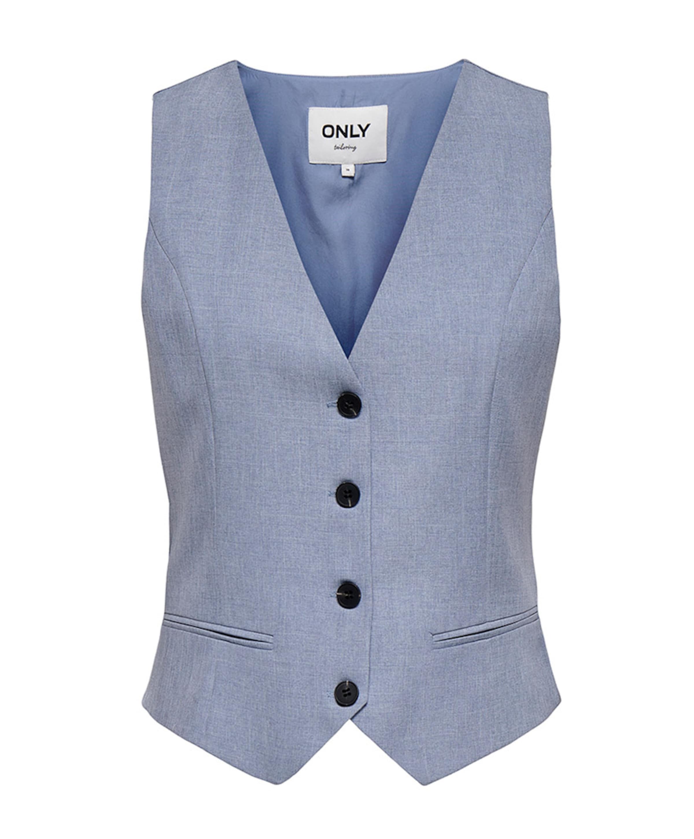 Dames gilet blauw