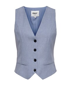 Dames gilet blauw