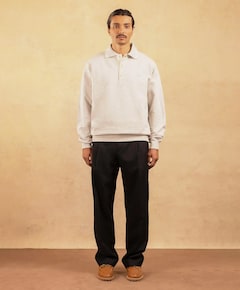 Heren polo grijs
