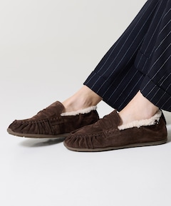 Riley Mio Fur (L) dames loafers bruin