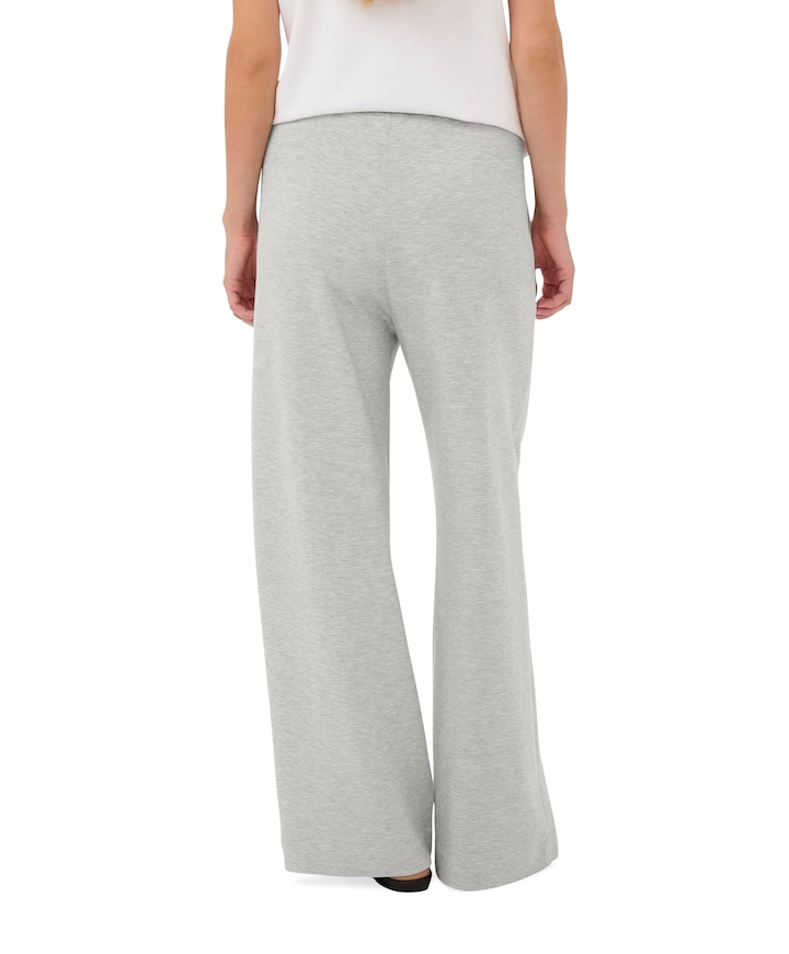 GincetteIW Melange dames broek grijs