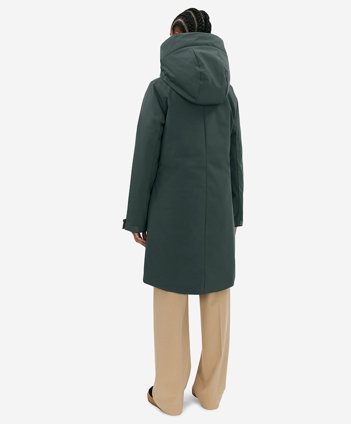 Dames jas groen