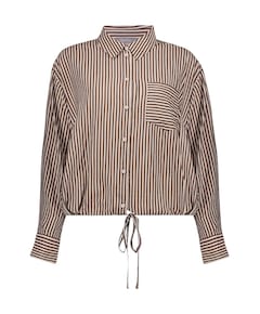 Dames blouse bruin