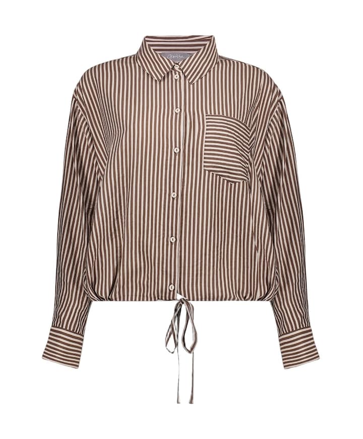 Dames blouse bruin