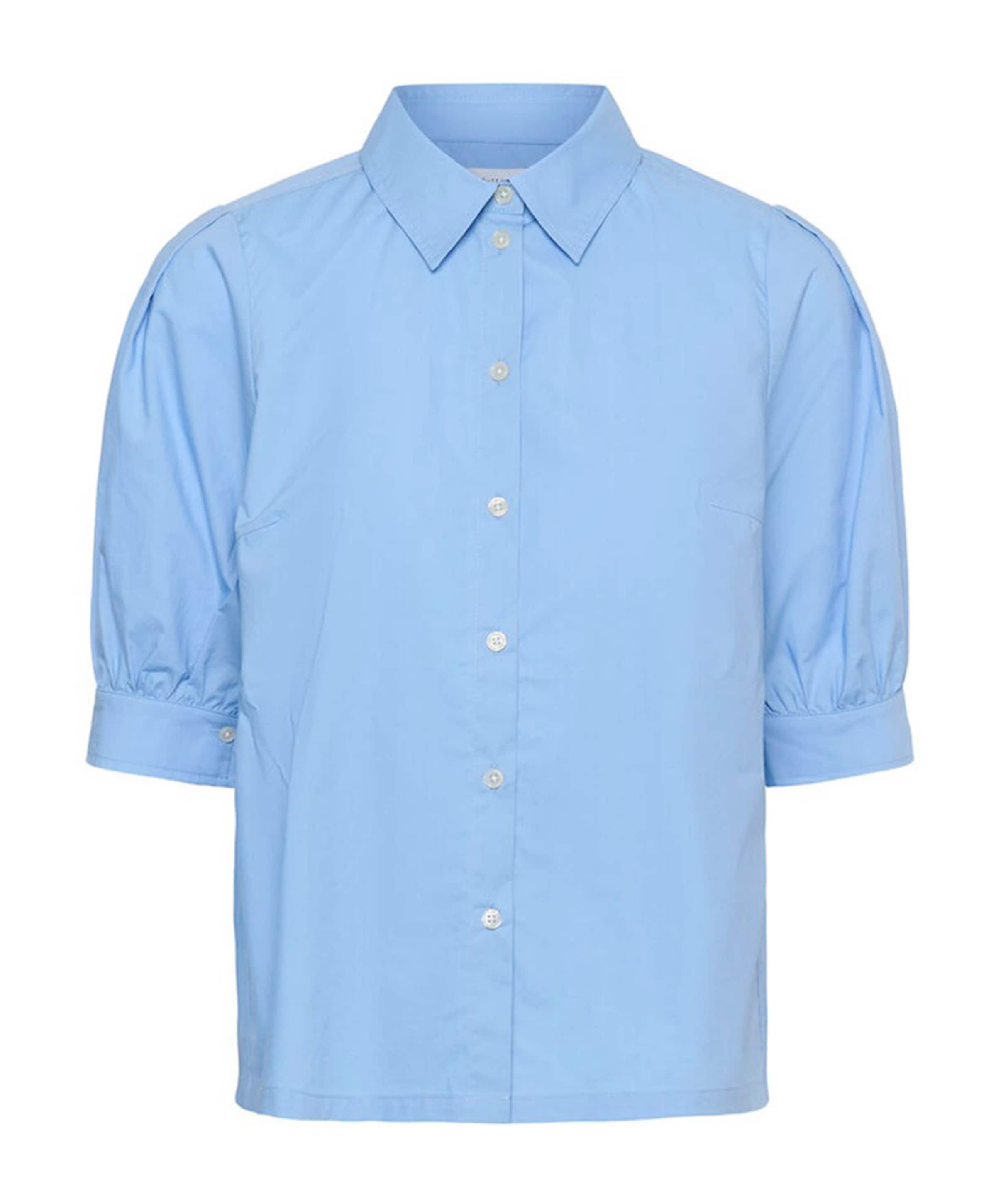 Dames blouse blauw