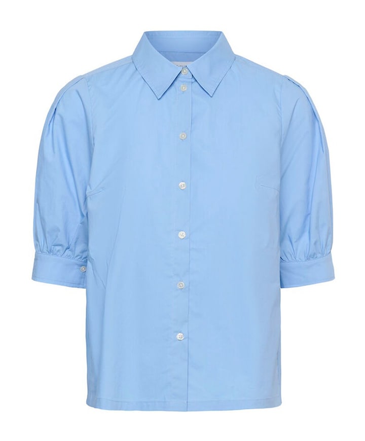 Dames blouse blauw
