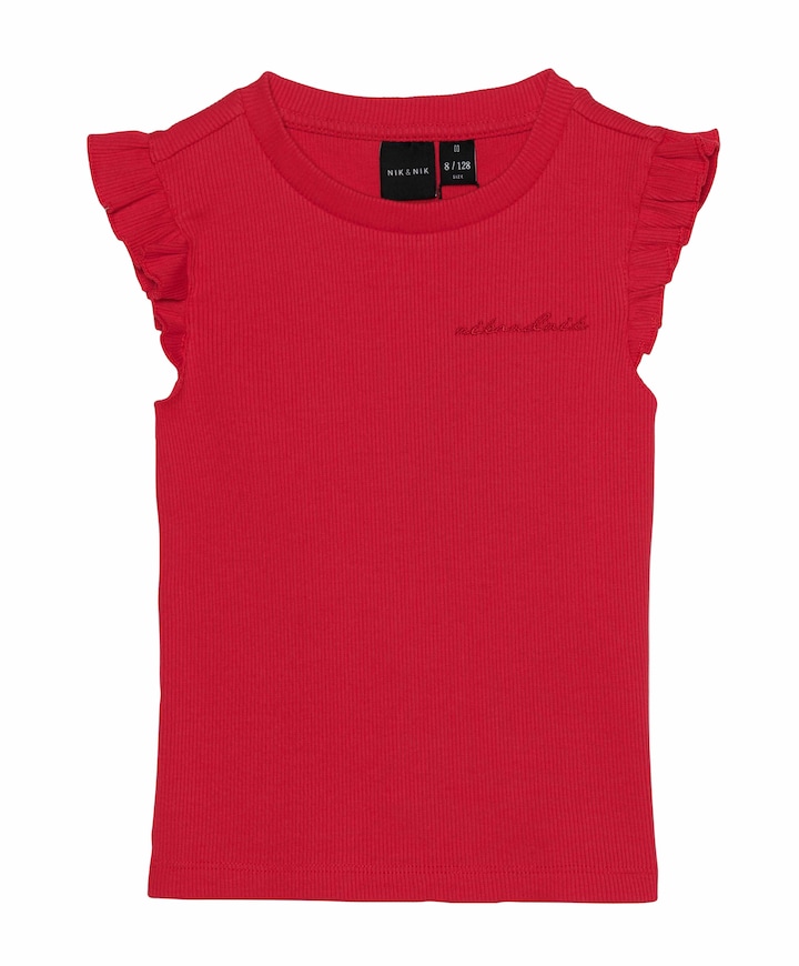 Meisjes top rood