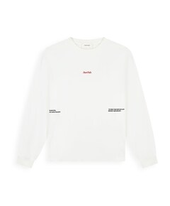 Heren longsleeve ecru