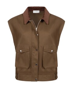 Dames bodywarmer groen