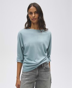 Dames longsleeve blauw