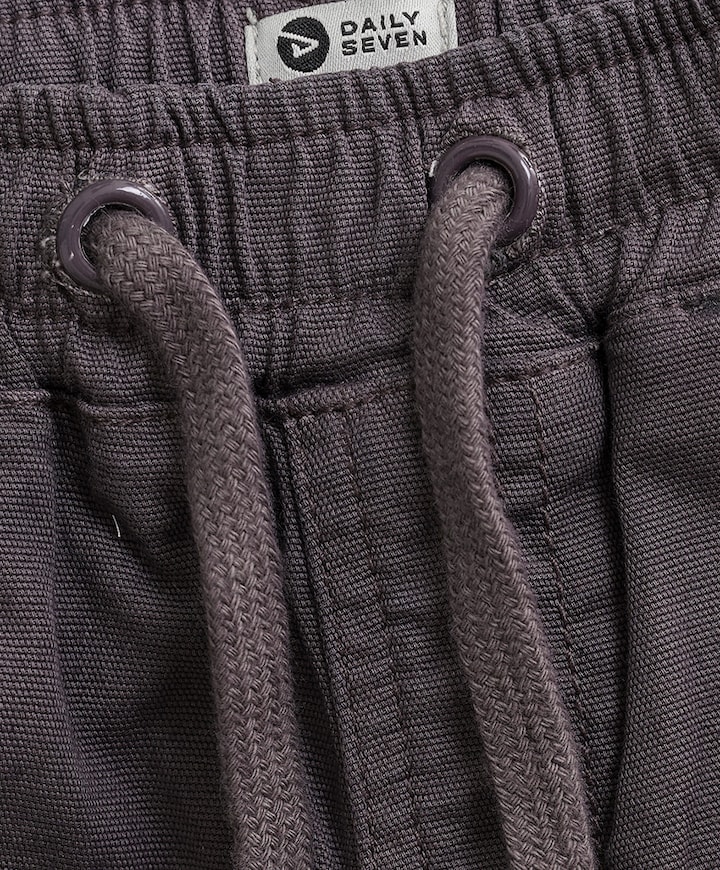 Canvas Parachute broek grijs