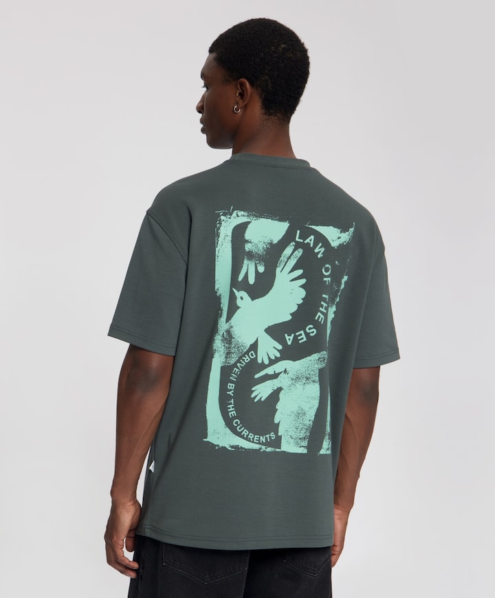 Heren T-shirt grijs