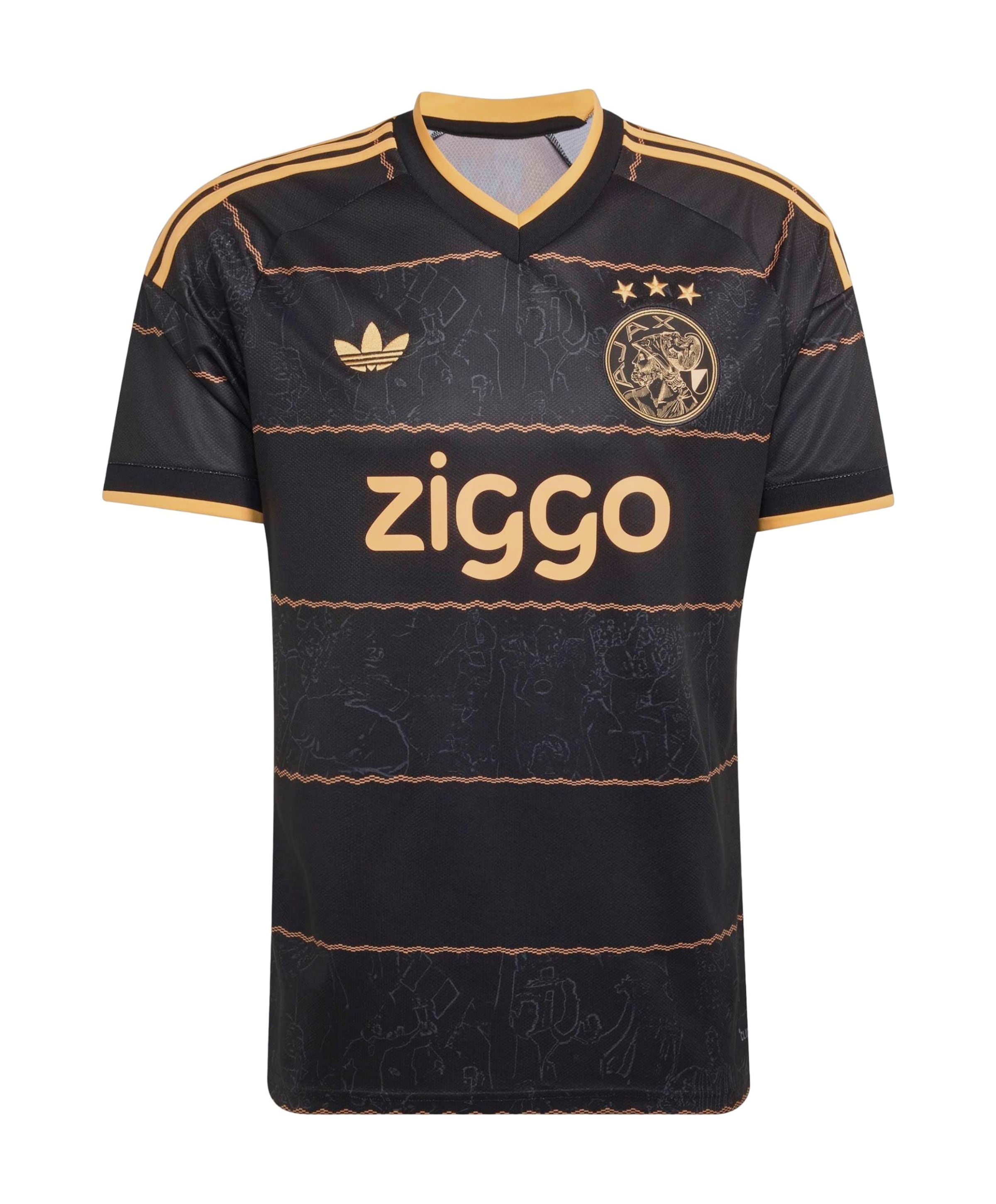 Heren T-shirt zwart