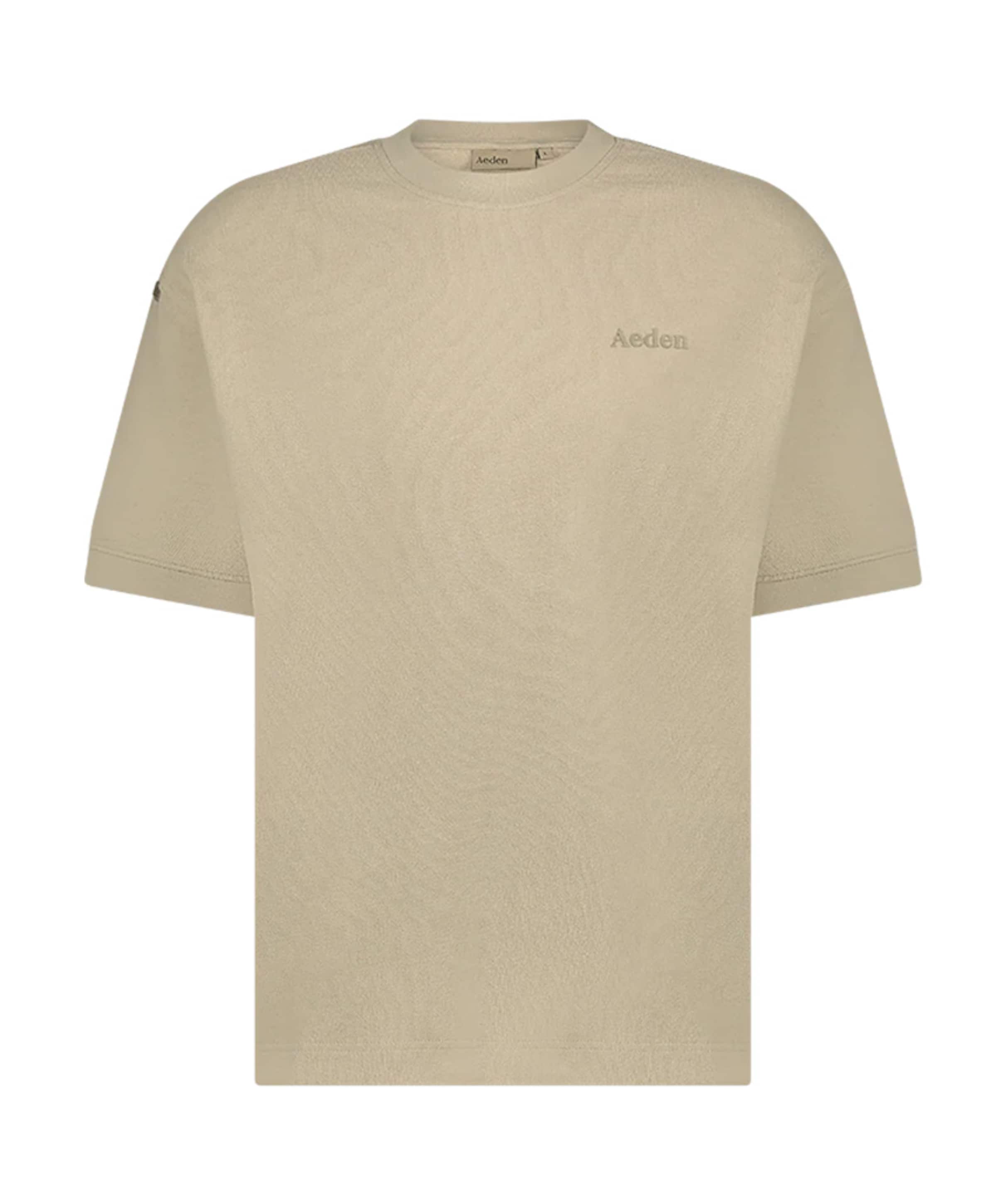 Heren T-shirt beige