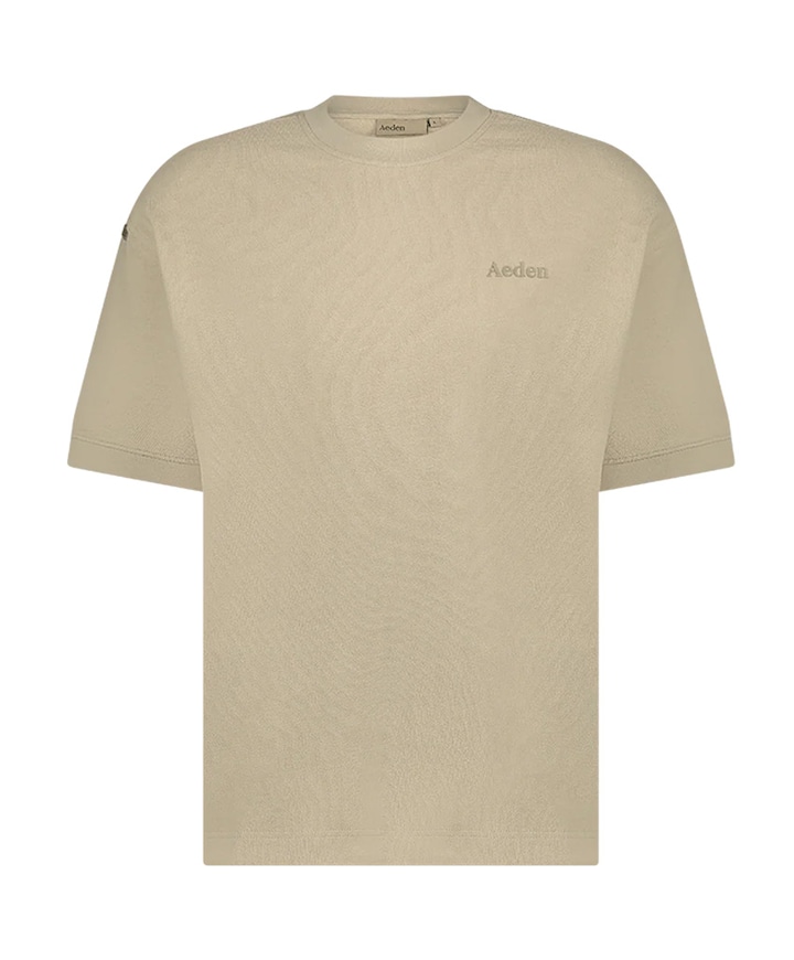 Heren T-shirt beige